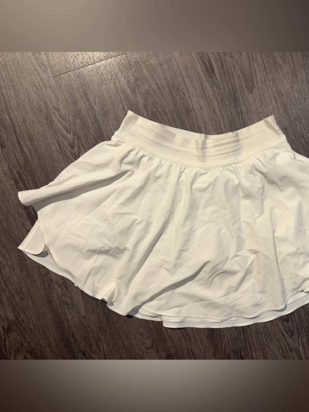 lululemon athletica white court rival skirt